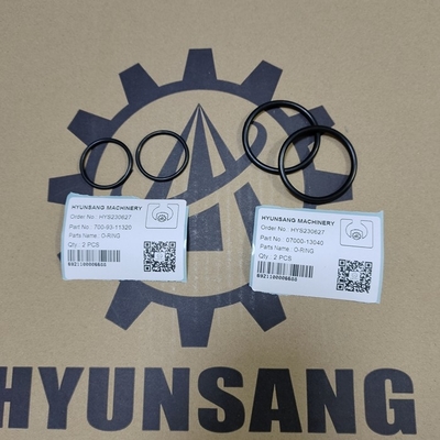 Hyunsang Parts O-Ring 07002-12434 07002-12423 For Excavator Part PC220 PC240 PC290 PC300 PC350 SAA6D170E