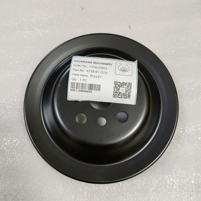 Excavator Engine Parts Pulley 6738-91-1510 6738911510 3919624 For PC200 PC220 PC270
