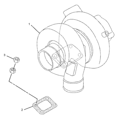 Excavator Engine Parts Turbo 287-0049 2870049 310-9617 3109617 For 320D 323D