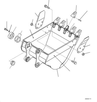 Excavator Adapter 20Y-70-14520 20Y7014520 20Y7014520W 775HL200AS For PC200 PC228