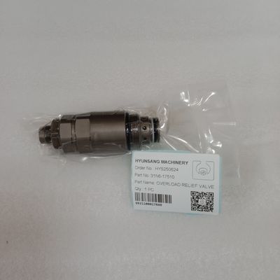 Hyunsang Excavator Parts Overlord Relief Valve 31N6-17510 for Hyundai R210LC-7 R220-7 Excavators
