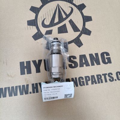 Hyunsang Excavator Parts VALVE 709-20-81201 for Engine PC200-6