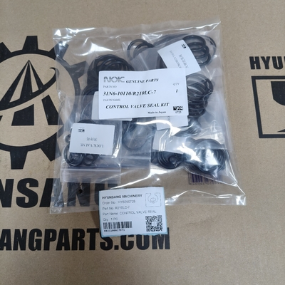 Hyunsang Excavator Parts 31N6-10110 CONTROL VALVE SEAL KIT FOR R210LC-7