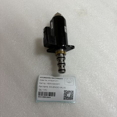 Excavator Parts SOLENOID VALVE YB35V00005F1 For SK135SR SK235SR-1E SK135SR-1E SK200LC-6ES