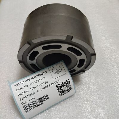 Hydraulic Parts Cylinder Block 708-1S-13130 7081S13130 for PC28UU  PC30MR