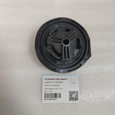 Excavator Parts Fuel Tank Cap 43843622 For 120D 130G 160GLC 210GLC