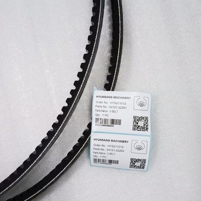 04121-22261 V Belt 04121-22262 For PC400 Excavator Engine Parts
