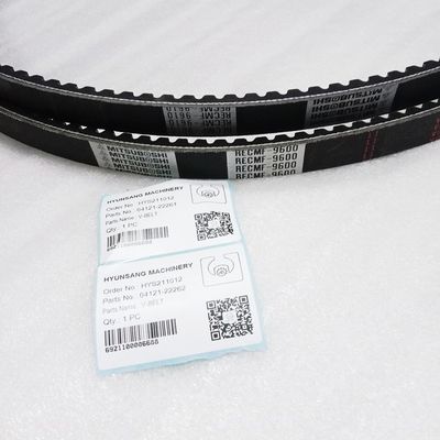 04121-22261 V Belt 04121-22262 For PC400 Excavator Engine Parts