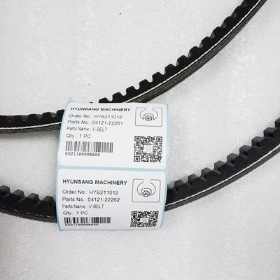 04121-22261 V Belt 04121-22262 For PC400 Excavator Engine Parts