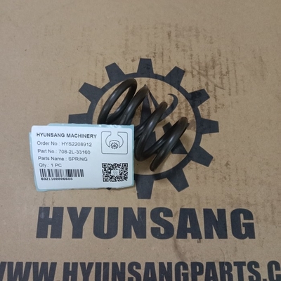 Excavator Engine Parts Spring 708-2L-33160 7082L33160 For WA100 WA1200 WA450 WkA470