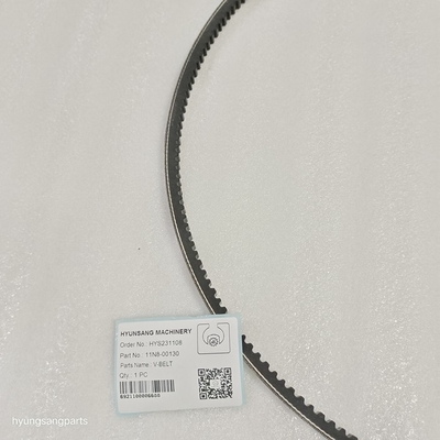 Hyunsang Excavator Spare Parts V Belt 11N8-00130 11N800130 For R200W7 R140W7 R210NLC7 R290LC7