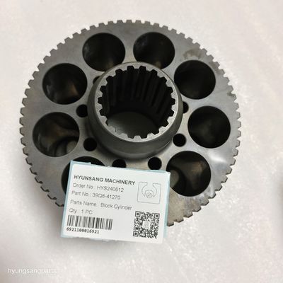 Hyunsang Excavator Parts Cylinder Block 39Q8-41270 For HX260L HX300L HX330L HX430L