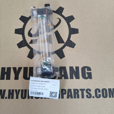 Hyunsang Excavator Spare Parts GAUGE LEVEL 33Q6-02700 For HL740-F, HL740TM-F, HW140, HW210