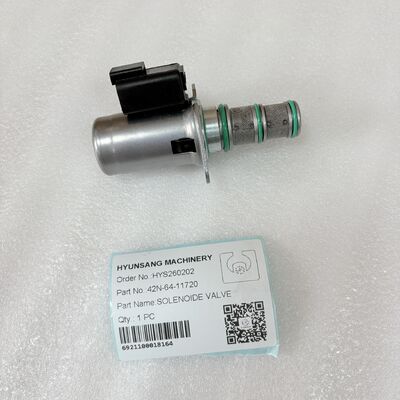Solenoid Valve 42N-64-11720 For Excavator PC14R PC16R PC35MR PC50MR