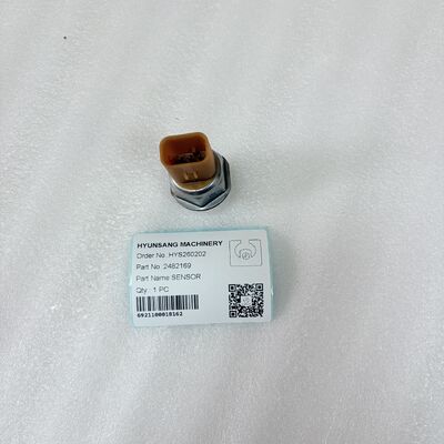 Hyunsang Excavator Parts Oil Pressure Sensor 2482169 for Engine C7 C9 C9.3