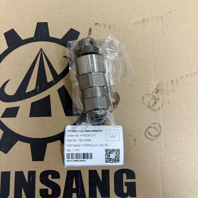 Hyunsang EXcavator Parts Hydraulic Valve 72210098 For SK350-9