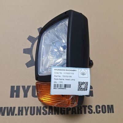 Hyunsang Parts Head Lamp Assembly 700/50121 For Backhoe Loader 3CX 4CX