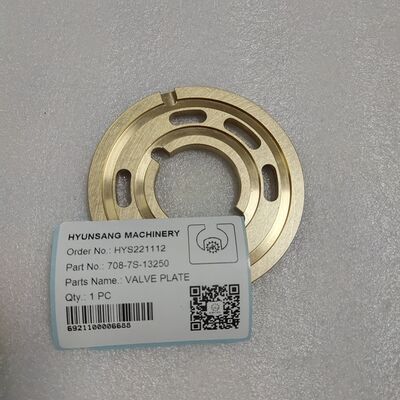 Main Pump Parts Valve Plate 708-7S-13250 7087S13250 for D61PX D65EX