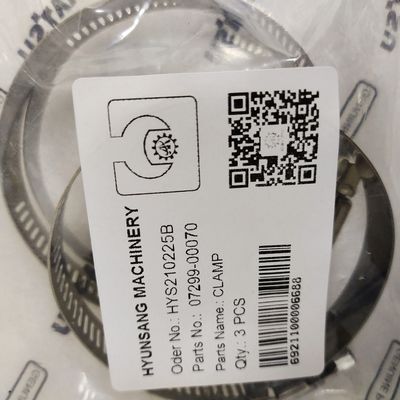  Hydraulic Pump Parts Clamp 07299-00070 07299-00055 07289-00070 For PC120