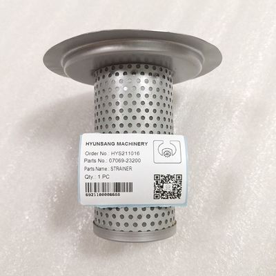  Strainer 07069-23200 Excavator Spare Parts For PC130